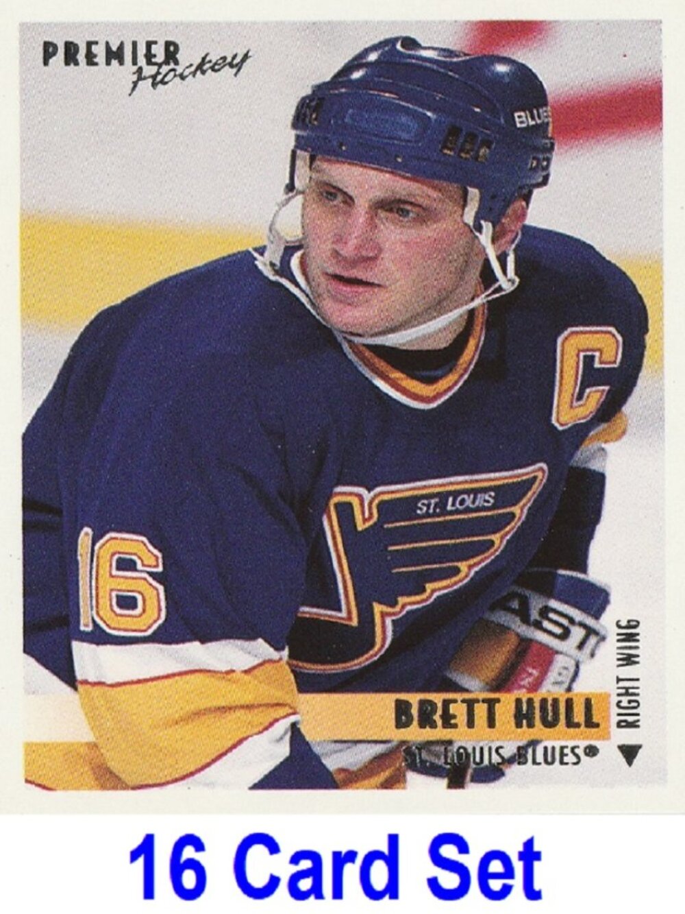 Brett Hull Hockey Card Collection